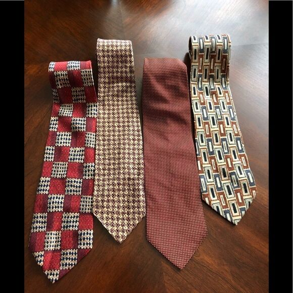 4 vintage ties  - Picture 1 of 2